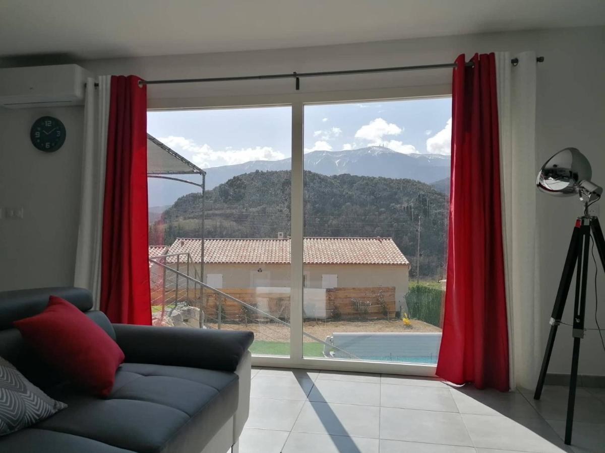 Les Villas Dorees - Villa Soleil Face Au Mont Ventoux Plaisians Exterior photo