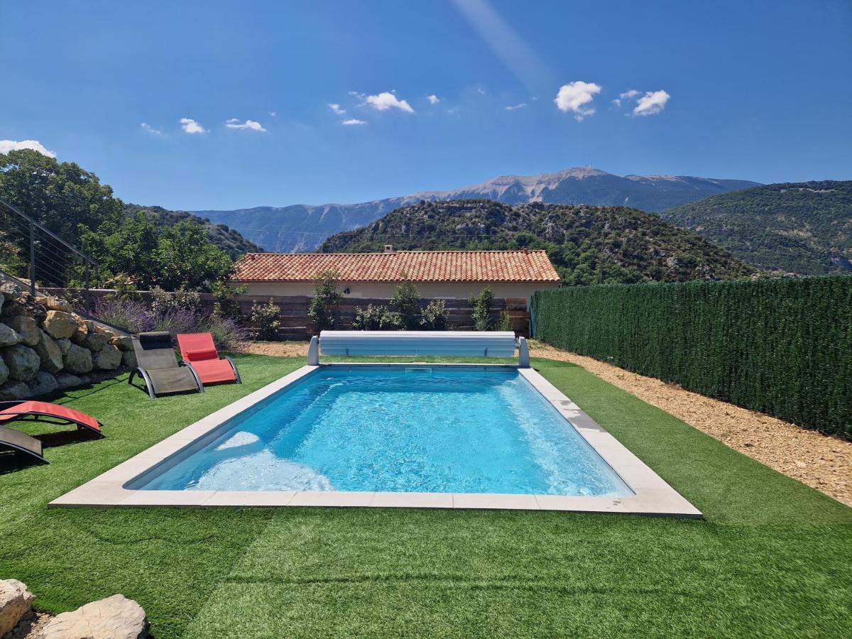 Les Villas Dorees - Villa Soleil Face Au Mont Ventoux Plaisians Exterior photo