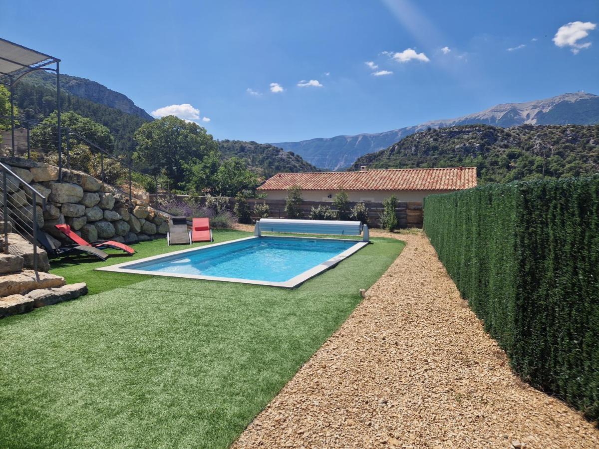 Les Villas Dorees - Villa Soleil Face Au Mont Ventoux Plaisians Exterior photo