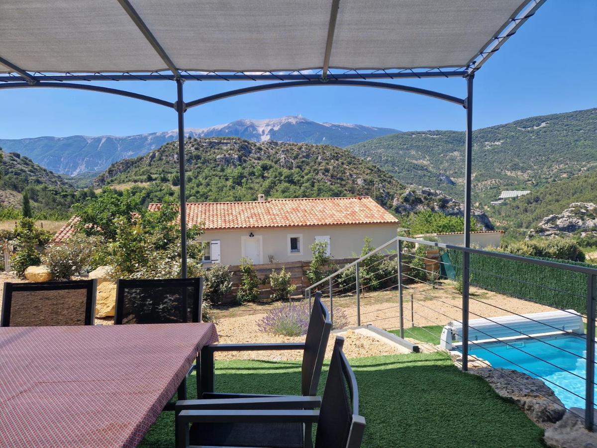 Les Villas Dorees - Villa Soleil Face Au Mont Ventoux Plaisians Exterior photo